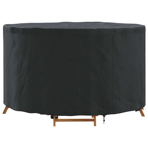 vidaXL Gartenmöbelabdeckung Schwarz 102 x 102 x 71 cm 420D-Gewebe