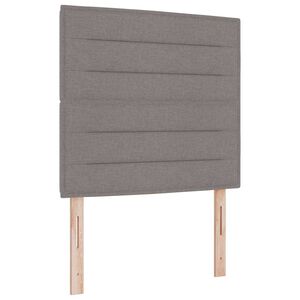 vidaXL Kopfteil Taupe 90 cm Stoff