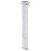 vidaXL Wassers&auml;ule f&uuml;r den Garten 80 cm Edelstahl Quadratisch