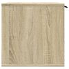 vidaXL Katzenklo Sonoma Eiche 80x50x45 cm Holzwerkstoff