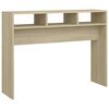 vidaXL Konsolentisch Sonoma-Eiche 105x30x80 cm Holzwerkstoff
