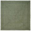 vidaXL Bereichsteppich Olivgr&uuml;n 200 x 200 cm Jute