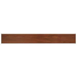 vidaXL Fensterbank Braunes Holz 60 x 15 x 4,5 cm PVC