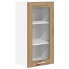 vidaXL H&auml;ngeschrank 2 pcs Artisan-Eiche 40 x 31 x 80 cm Holzwerkstoff