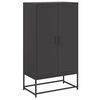 vidaXL Highboard Schwarz 68,5x38,5x123,5 cm Stahl