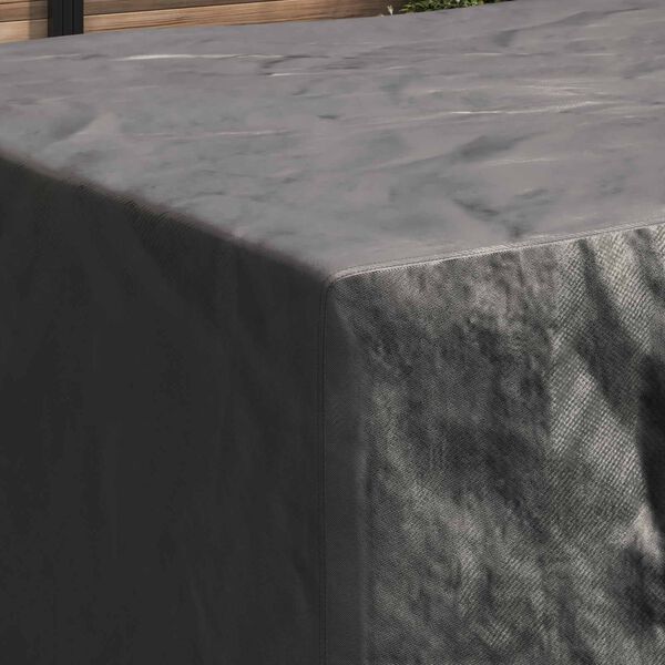 vidaXL M&ouml;belbezug Uni Schwarz 240 x 190 x 90 cm 420D