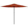 vidaXL Gartensonnenschirm 300 x 300 cm Polyester Rechtwinklig