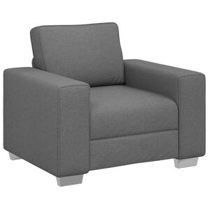 vidaXL Sofa Dunkelgrau 100 x 80 x 82 cm Stoff