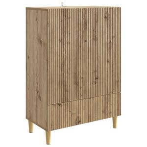 vidaXL Sideboard Artisan-Eiche 66 x 34,5 x 95 cm Holzwerkstoff