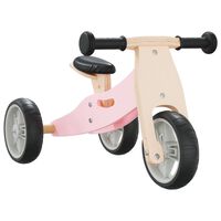 vidaXL Laufrad für Kinder 2-in-1 Rosa
