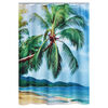 RIDDER Duschvorhang Palm Beach 180 x 200 cm