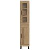 vidaXL Highboard Artisan-Eiche 34,5 x 34 x 180 cm Holzwerkstoff