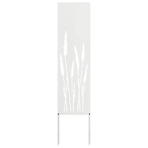 vidaXL Garten Sichtschutz-Leinwand Wei&szlig; 32 x 140 cm