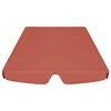 vidaXL Ersatzdach für Hollywoodschaukel Terracotta 188/168x145/110 cm