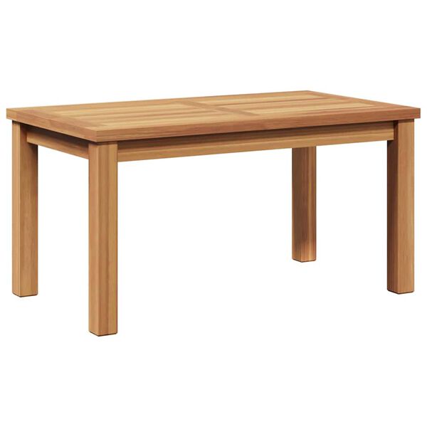 vidaXL Couchtisch Braun 70 x 40 x 36 cm Teak-Massivholz