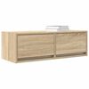 vidaXL TV-Schr&auml;nke 2 Stk. Sonoma-Eiche 80x31x25,5 cm Holzwerkstoff