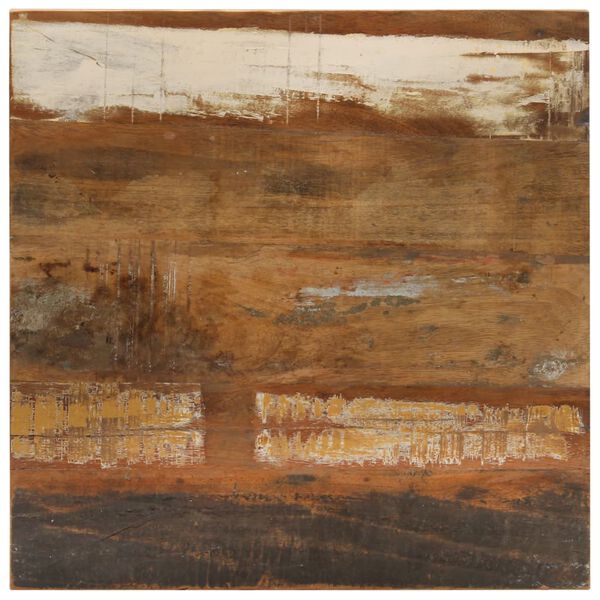 vidaXL Bistrotisch Quadratisch 60x60x110 cm Altholz Massiv