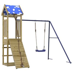 vidaXL Spielturm Impr&auml;gniertes Kiefernholz