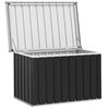 vidaXL Gartenbox Anthrazit 109x67x65 cm