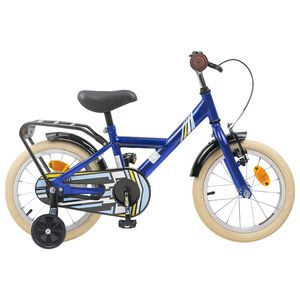 vidaXL Kinderfahrrad 12 Zoll f&uuml;r 2-4 Jahre alt Dunkelblau