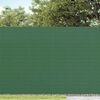 vidaXL Gartenzaun Doppelseitig Gr&uuml;n 1,8x3 m PVC