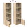 vidaXL Bücherregal Sonoma-Eiche 31x24x102 cm Holzwerkstoff
