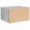 vidaXL Schubladenschrank Mit Rad Graues Sonoma 55 x 45 x 31 cm