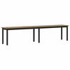 vidaXL Bank Artisan-Eiche 200 x 35 x 45 cm Holzwerkstoff