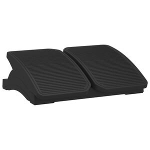 vidaXL Fu&szlig;st&uuml;tze Schwarz 43,5x32,5x10,5 cm