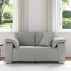 vidaXL Sofa Wolkengrau 160 x 77 x 82 cm Stoff
