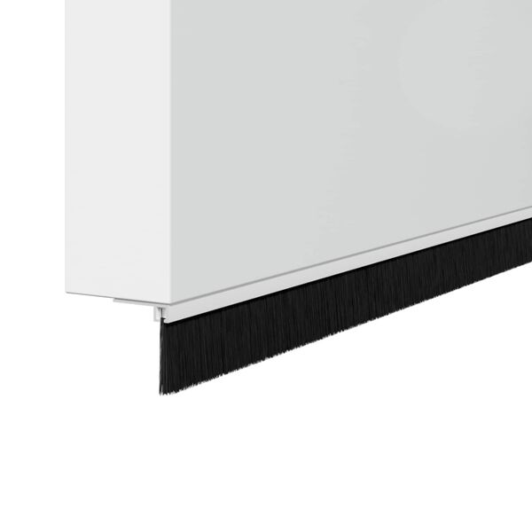 vidaXL Aufsteck T&uuml;rb&uuml;rstendichtungen 2 pcs Wei&szlig; 100 cm