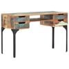 vidaXL Schreibtisch 118x48x75 cm Recyceltes Massivholz
