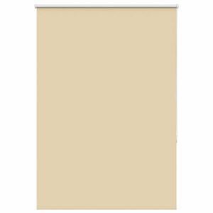 vidaXL Verdunkelungsrollo Beige 100x130cm Stoffbreite 95,7cm Polyester