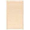 vidaXL Schrankt&uuml;r Lamellen-Design 99,3x59,4 cm Massivholz Kiefer