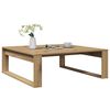 vidaXL Couchtisch Artisan-Eiche 100x100x35 cm Holzwerkstoff