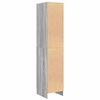 vidaXL Highboard Grau Sonoma 35 x 39 x 168 cm Holzwerkstoff