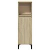vidaXL Badschrank Sonoma-Eiche 30x30x100 cm Holzwerkstoff