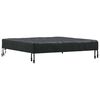 vidaXL Tischdecken 102 x 102 x 15 cm Quadratisch Wasserdicht Schwarz