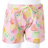 Kindershorts mit Kordelzug Zartrosa 104