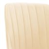 vidaXL Esszimmerst&uuml;hle 6 Stk. Drehbar Creme Samt