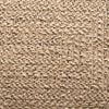 vidaXL Teppich ZIZUR Beige 140x200 cm Jute-Optik Indoor und Outdoor