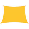 vidaXL Sonnensegel 160 g/m&sup2; Trapezform Gelb 4/5x3 m HDPE