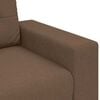 vidaXL Sofa-Sessel Braun 100x78x80 cm Stoff