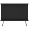 vidaXL Couchtisch Schwarz 90x50x40 cm Holzwerkstoff