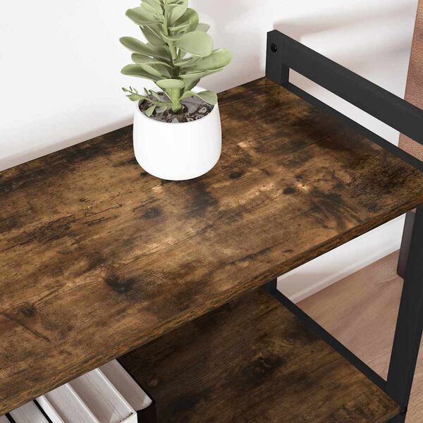 vidaXL B&uuml;cherregal Ger&auml;ucherte Eiche 60 x 30 x 50 cm Holzwerkstoff