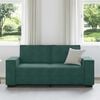 vidaXL 2-Sitzer-Sofa Dunkelgr&uuml;n 180x78x84 cm Samt