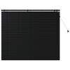 vidaXL Venezianische Jalousie Schwarz 130 x 130 cm 35 mm