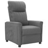 vidaXL Relaxsessel Hellgrau Stoff