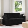 vidaXL Sofa Schwarz Gesamtabmessungen: 158 x 78 x 80 cm (B x T x H)