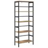 vidaXL B&uuml;cherregal 4 Ebenen 60 x 29,5 x 149 cm Holzwerkstoff